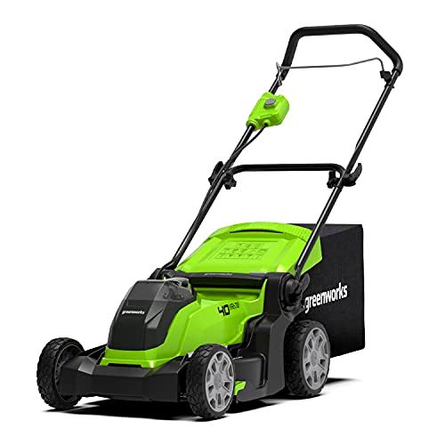 best mulching lawn mowers Greenworks G40LM41 Cordless Lawnmower