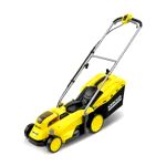 best mulching lawn mowers Kärcher LMO 18 33 18 Volt Cordless Lawn Mower