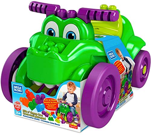 best-ride-on-toys-for-kids Mega Bloks Ride n' Chomp Crocodile Ride-On