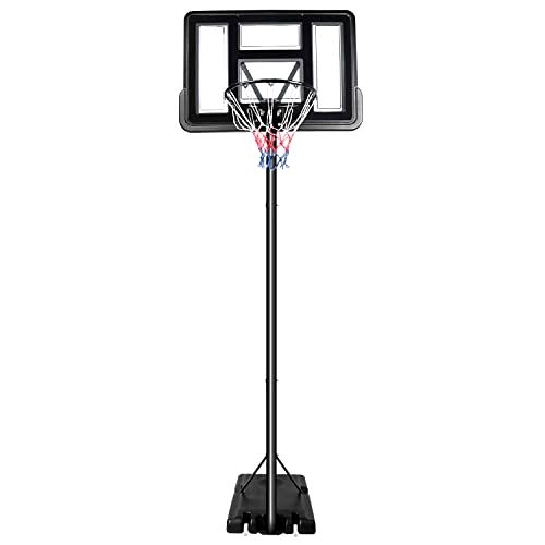 Dripex Portable 10ft Basketball Backboard Hoop Net