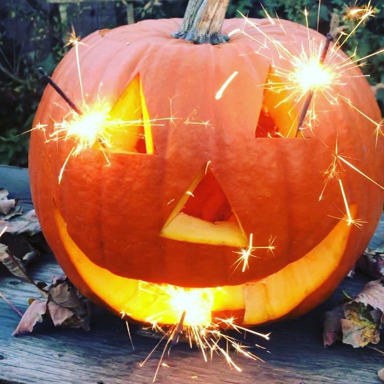 fun-andamp-easy-pumpkin-carving-ideas-for-kids Sparkler Pumpkin