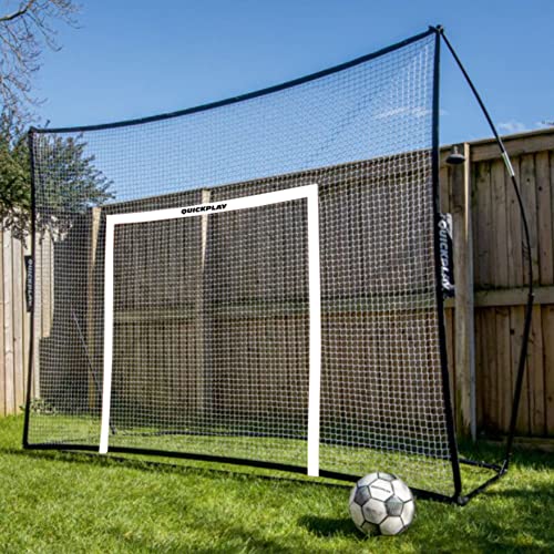 best football goal post QUICKPLAY Football Mega Net
