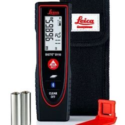 best-laser-tape-measure Leica Geosystems D110 60m Laser Distance Measure