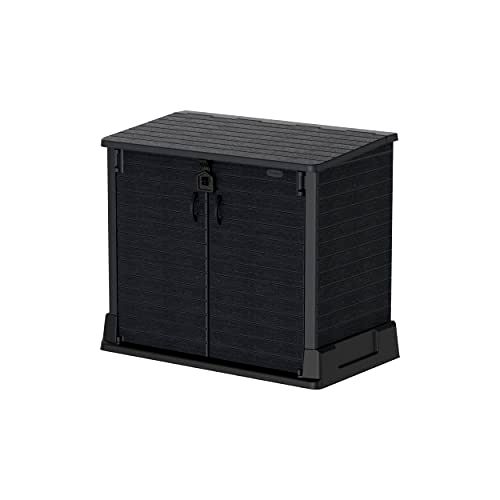 best-waterproof-garden-storage-box Duramax StoreAway 850L Plastic Garden Storage Box