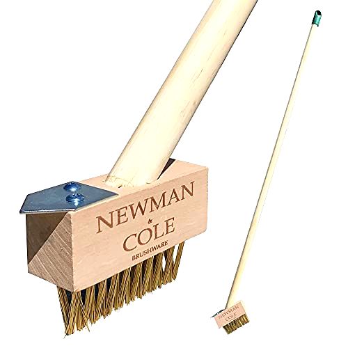 best weeding tool Newman and Cole Long Handle Weed Brush