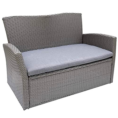 deal C-Hopetree Outdoor Loveseat Sofa Chair for Outside