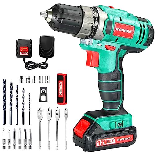 deal Cordless Drill 12V, HYCHIKA Electric Screwdriver