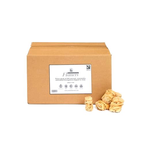 deal Flamers Natural Firelighters 200 Value Pack - Fire