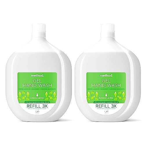 deal Method Botanical Gardens Hand Soap Refill 1L, With