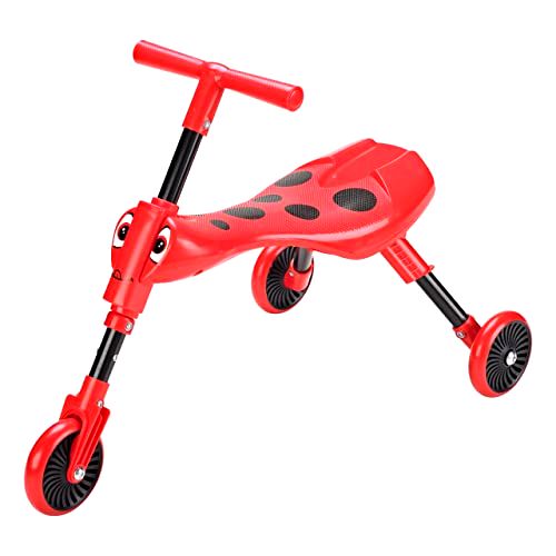 deal Scuttlebug 3-Wheel Foldable Ride-On Tricycle for 1-3
