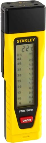 deal STANLEY Moisture Meter with Two Detection Pins and LCD