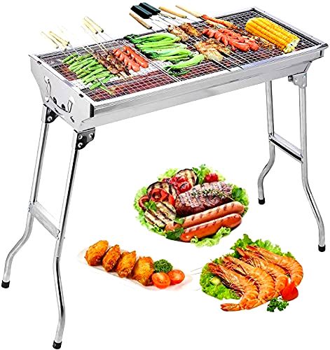 deal Uten Barbecue Grill Stainless Steel BBQ Charcoal Grill