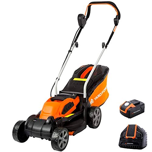 deal Yard Force 40V 32cm Cordless Lawnmower with Lithium-ion
