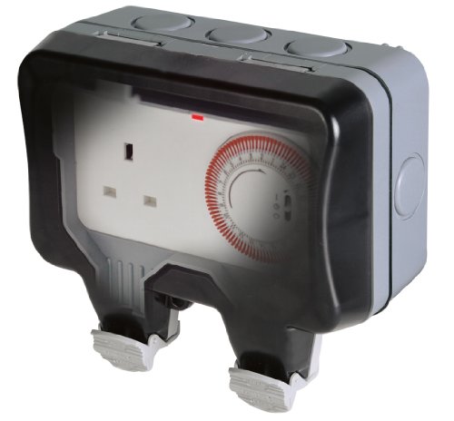 best plug in timers BG Electrical Nexus Storm Weatherproof Time Controlled Switch