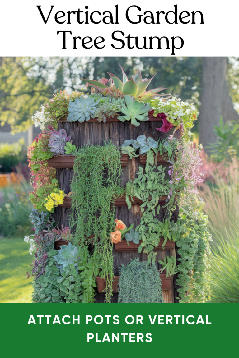 15 Creative Tree Stump Ideas to Add Charm to Your Garden | DIY Garden