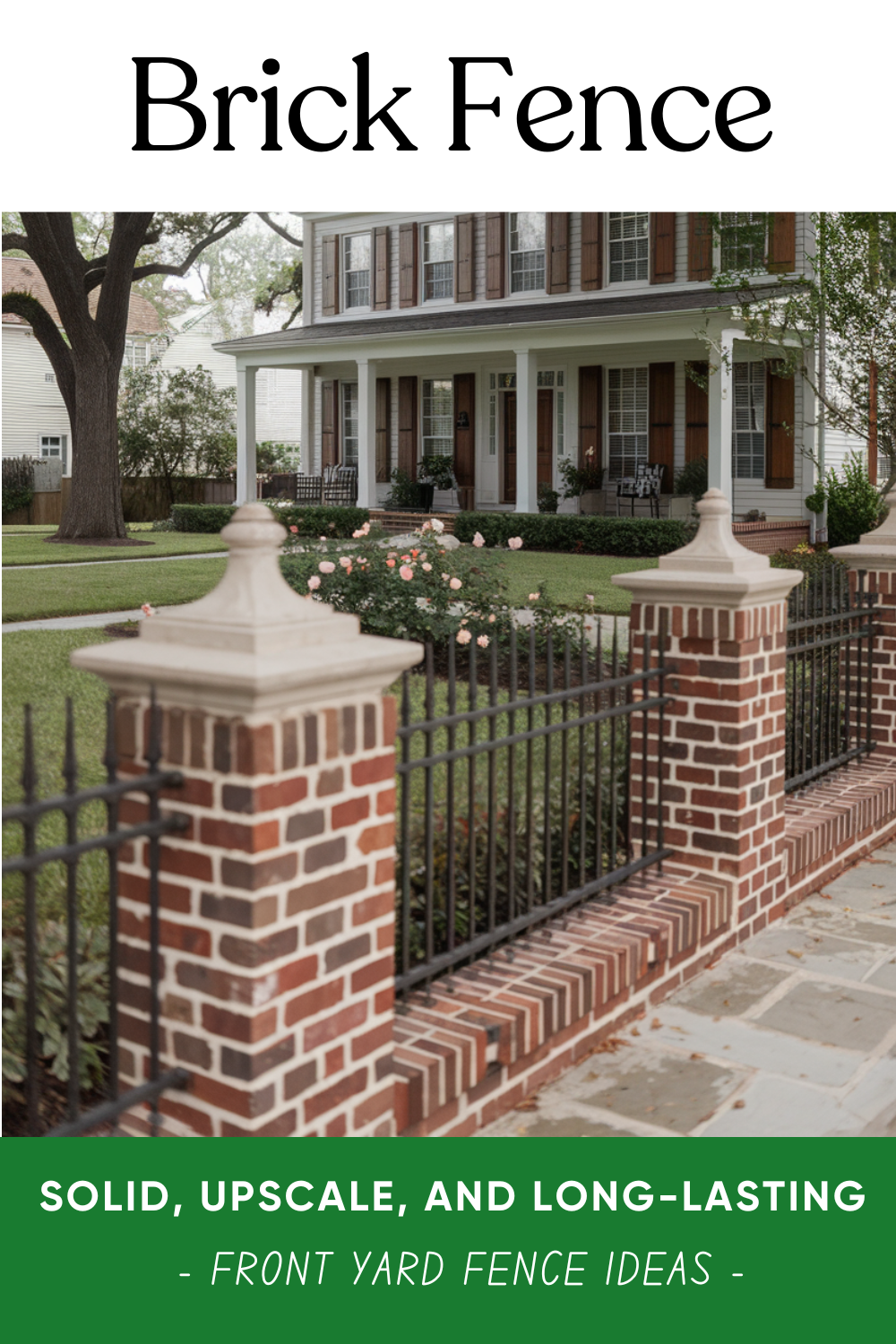 25 Front Yard Fence Ideas to Boost Your Curb Appeal | DIY Garden