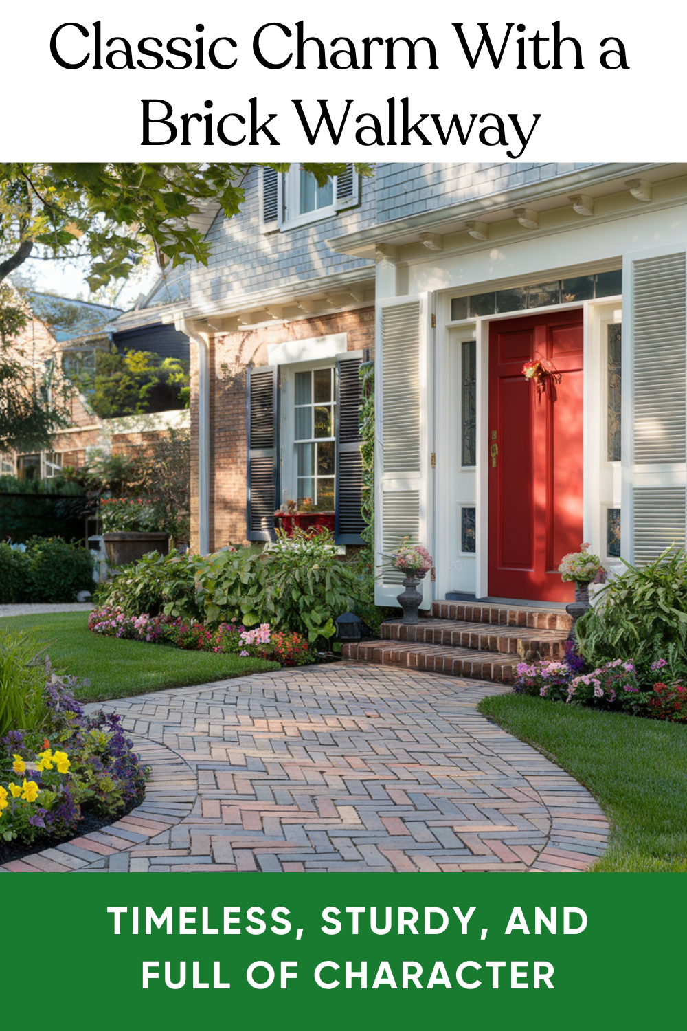 21 Stylish Front Yard Walkway Ideas to Enhance Your Curb Appeal | DIY ...