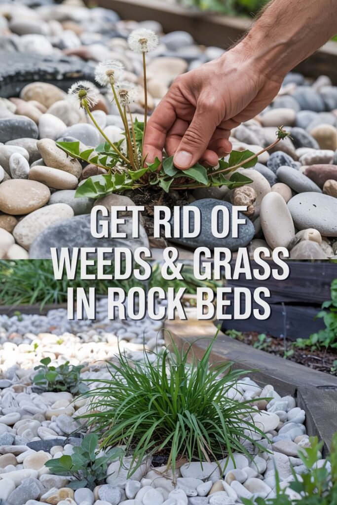 How To Permanently Kill Weeds And Grass in Rock Beds