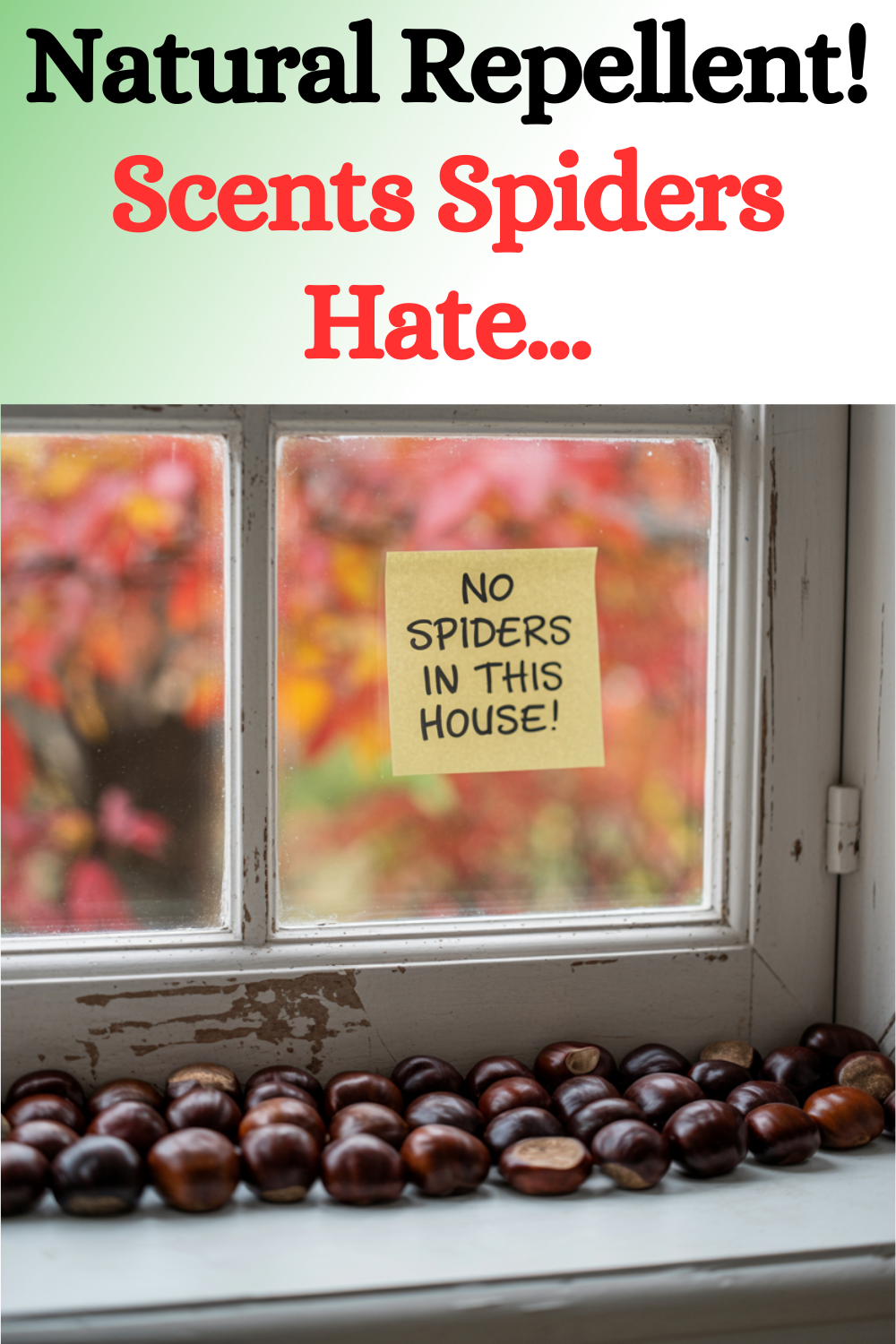 Scents Spiders Hate