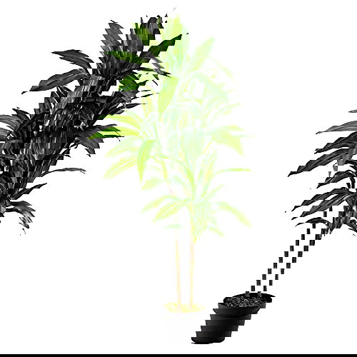 best faux plants for your front porch Dracaena Faux Silk Plant