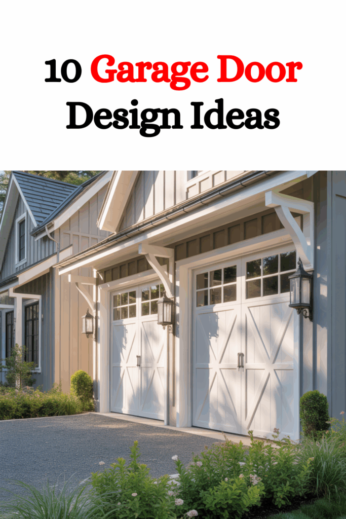 10 Garage Door Design Ideas That Completely Transform Your Home’s Exterior