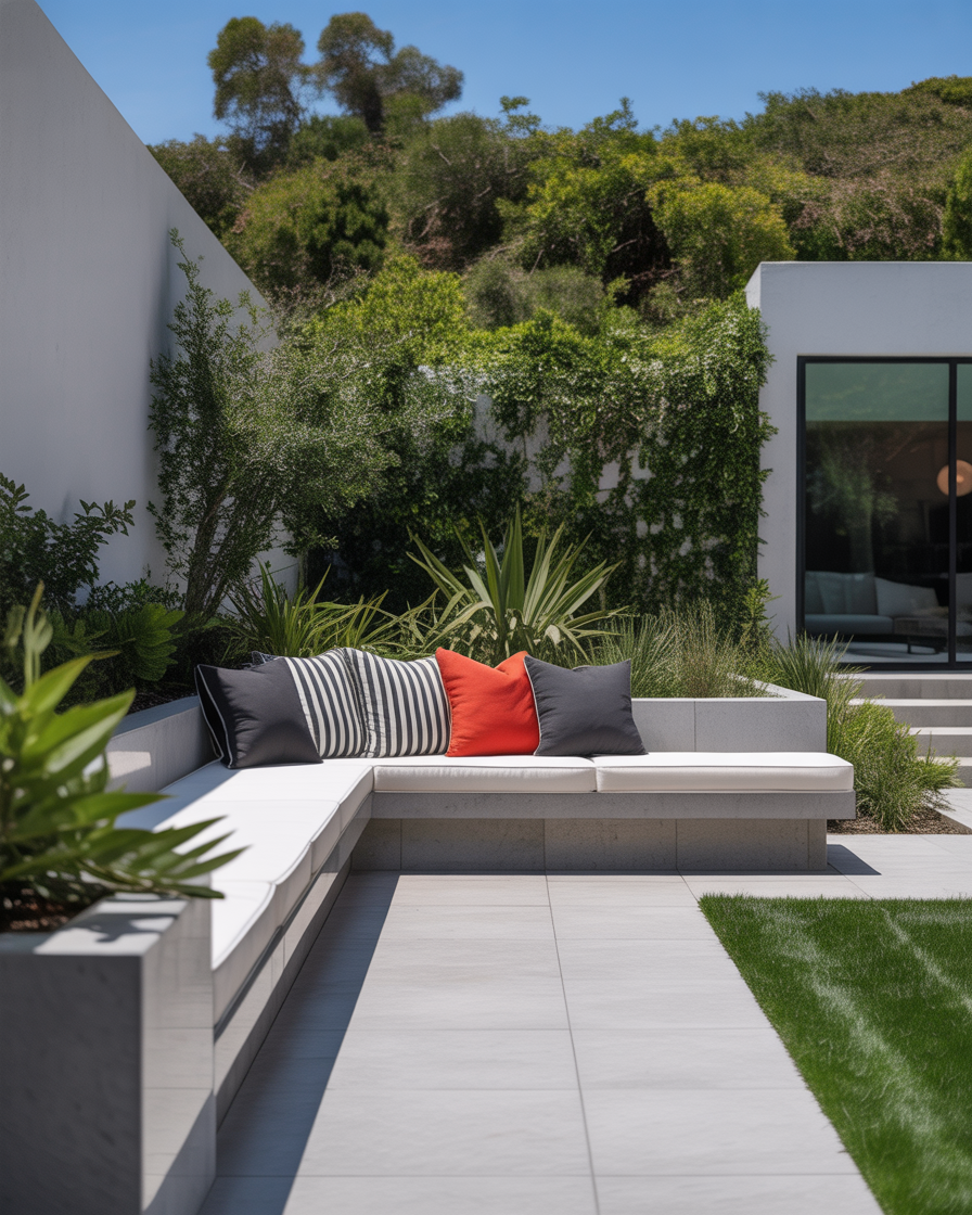 Patio Line 15 Built-In Garden Seating Ideas That Make Your Patio Look Custom ...