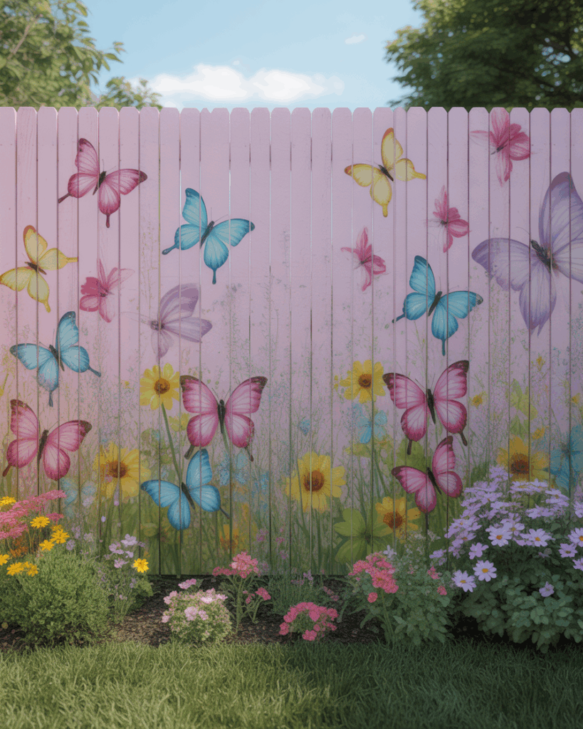 10 Cheerful Garden Outdoor Wall Mural Ideas That Instantly Transform ...