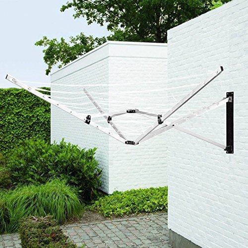 best wall mounted washing line B07B13PK8F