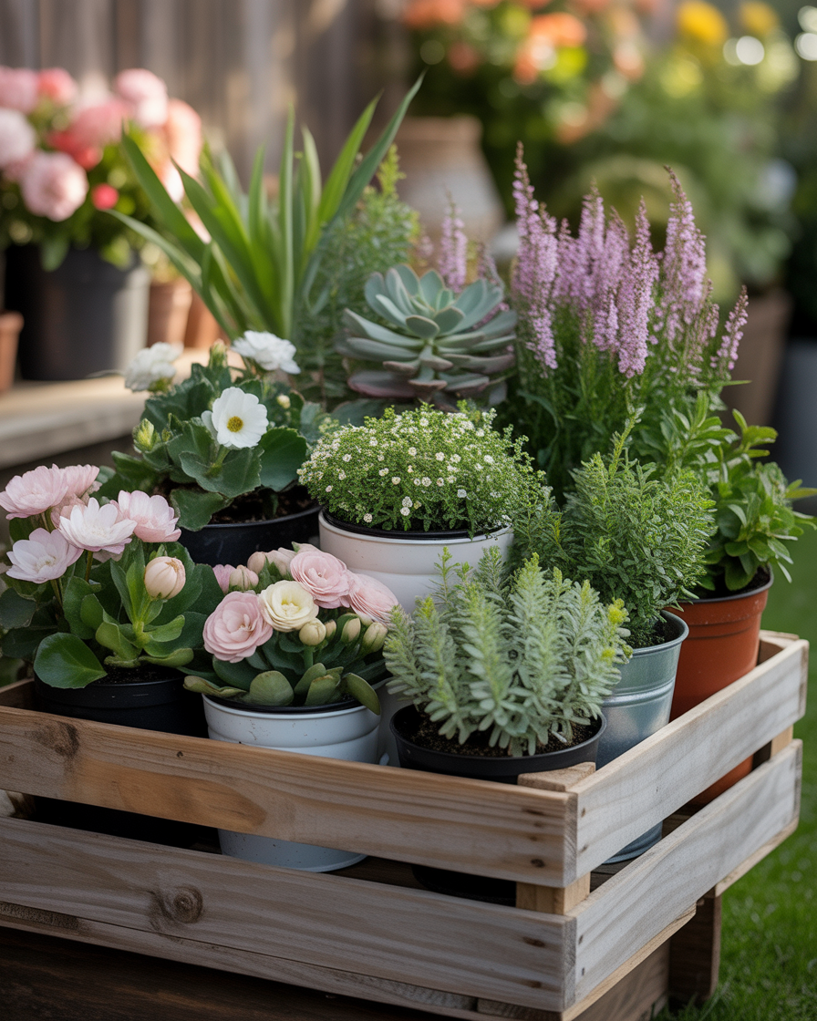 15 Flower Pot Garden Ideas To Create A Beautiful Container Garden At 15-flower-pot-garden-ideas-to-create-a-beautiful-container-garden-at